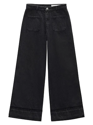 Marina Denim Wide-Leg Jeans