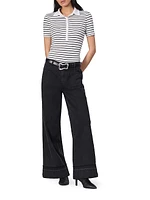 Marina Denim Wide-Leg Jeans