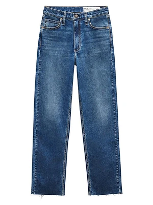 Harlow Denim Straight-Leg Jeans