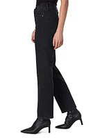 Harlow Jewel Mid-Rise Ankle Jeans