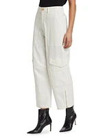 Stretch-Cotton Twill Cargo Pants