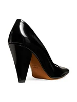 Cedar 90MM Leather Pumps