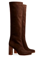 Willow 90MM Suede Knee-High Boots