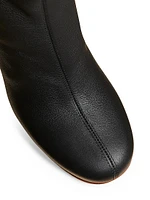 Willow 90MM Leather Knee-High Boots