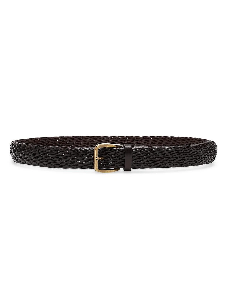 Braided Calfskin Belt