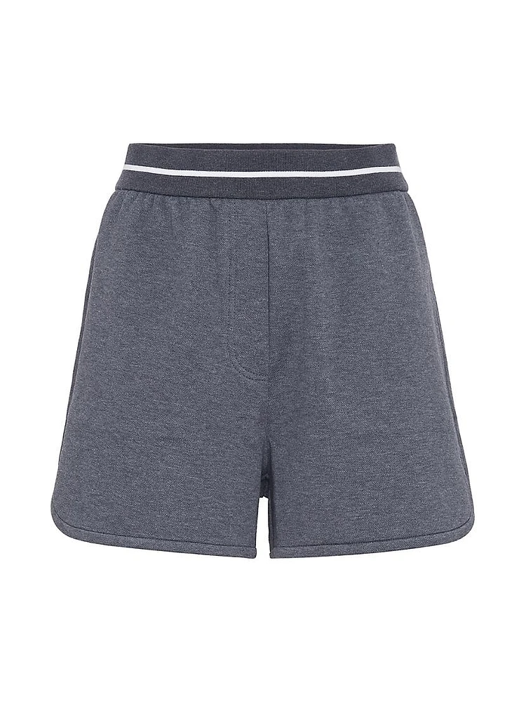 Techno Cotton Pique Shorts