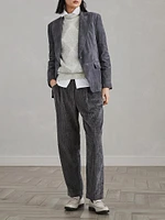 Comfort Cotton Corduroy Baggy Trousers