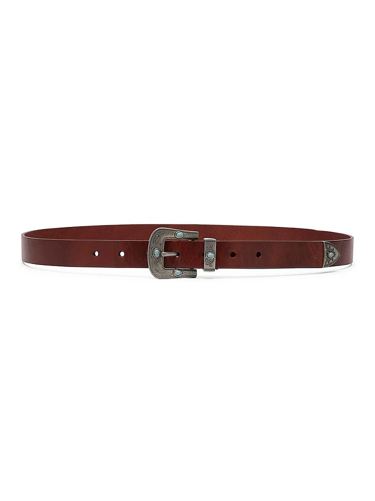 Pull-Up Calfskin Belt