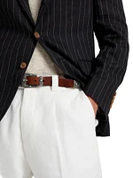 Pull-Up Calfskin Belt