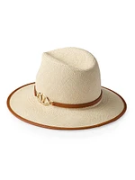 VLogo The Bold Edition Fedora Straw Hat