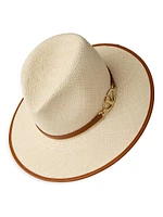 VLogo The Bold Edition Fedora Straw Hat