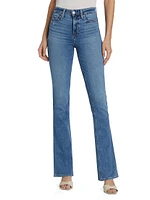 Laurel Canyon High-Rise Straight-Leg Jeans