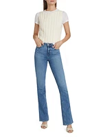 Laurel Canyon High-Rise Straight-Leg Jeans