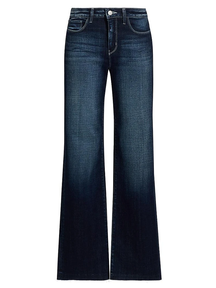 Scottie High-Rise Wide-Leg Jeans