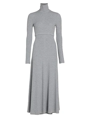 Jayne Cut-Out Jersey Maxi Dress