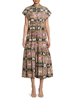 Mumi Cotton Midi-Dress