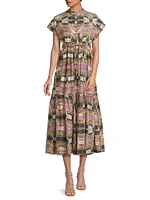 Mumi Cotton Midi-Dress