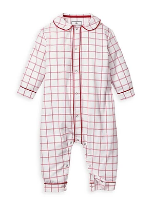 Baby's Garnet Tattersall Cambridge Coveralls