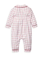 Baby's Garnet Tattersall Cambridge Coveralls