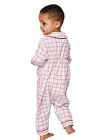 Baby's Garnet Tattersall Cambridge Coveralls