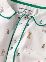 Baby's Jingle Paws Cambridge Coveralls