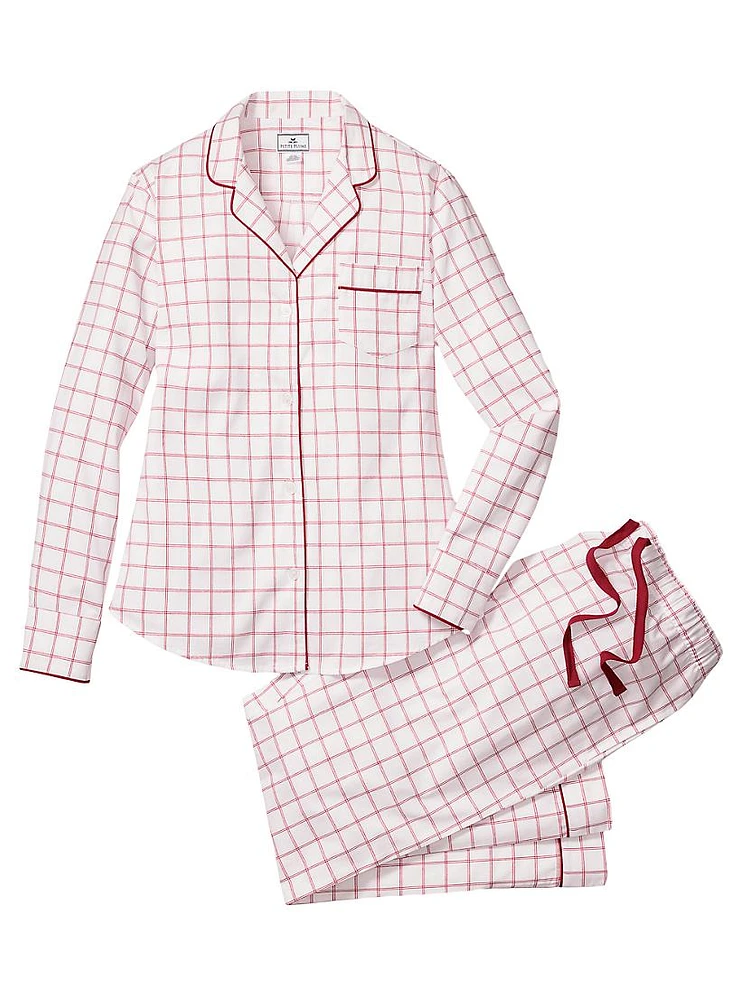 Garnet Tattersall Pajama Set