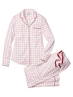 Garnet Tattersall Pajama Set