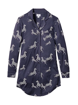 Zebre De Nuit Cotton Nightshirt