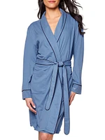 Pima Cotton Tie-Waist Robe