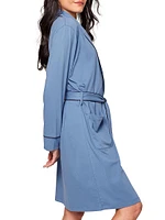 Pima Cotton Tie-Waist Robe