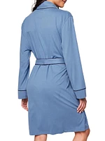 Pima Cotton Tie-Waist Robe