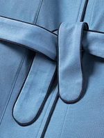 Pima Cotton Tie-Waist Robe