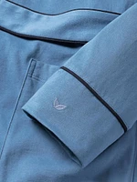 Pima Cotton Tie-Waist Robe