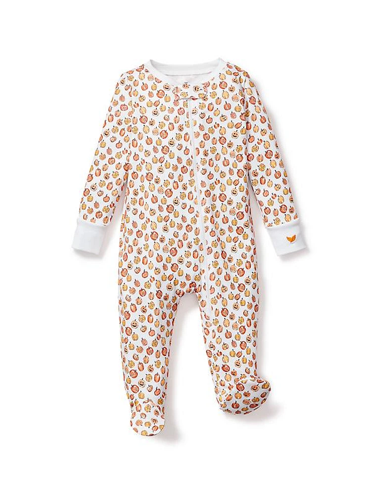 Baby's Pumpkin Patch Pima Cotton Footie