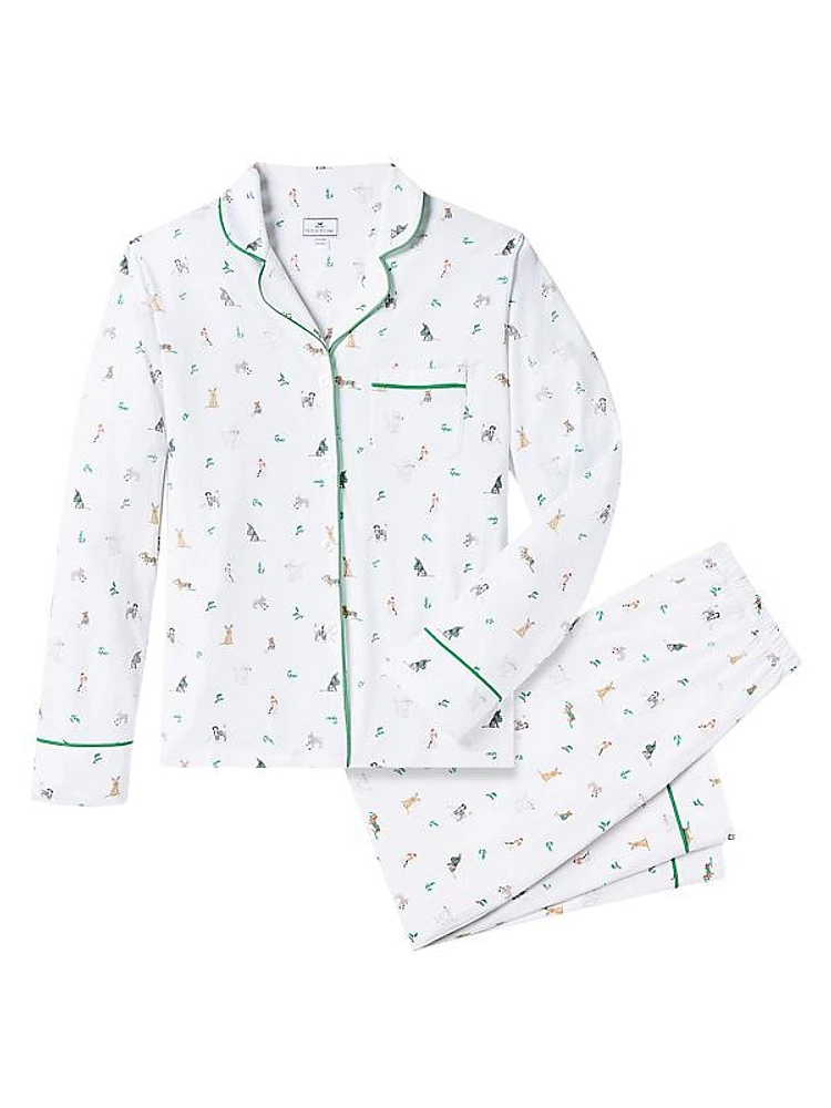 Jingle Paws Cotton Pajamas