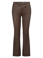 Hanover Leather Slim-Cut Pants