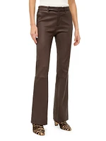 Hanover Leather Slim-Cut Pants