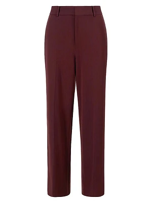 Prince Mid-Rise Straight-leg Pants