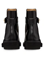 VLogo Locker 40MM Calfskin Ankle Boots