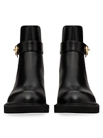 VLogo Locker 40MM Calfskin Ankle Boots