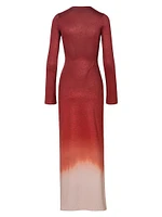 Manolo Ombré Maxi Dress