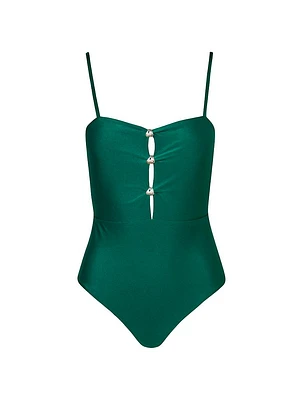 Islote Palm One-Piece Swimsuit