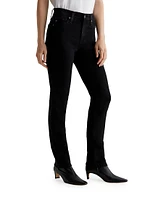 Mari Mid-Rise Stretch Skinny Jeans