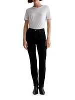 Mari Mid-Rise Stretch Skinny Jeans