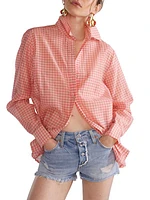 Relax Cotton Button-Front Shirt