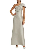 Ines Embellished Bow Column Gown