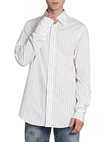 Detachable Collar Cotton Shirt