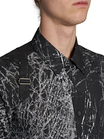 Print Harness Cotton Shirt