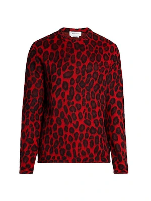 Leopard Crewneck Sweater