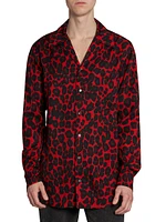 Leopard Camp Shirt